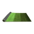 thumbnail image 2 of Ahgly Company Indoor Round Abstract Green Modern Area Rugs, 4' Round, 2 of 4