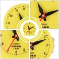 thumbnail image 4 of FRCOLOR Clock Models 5pcs Clock Model Learn To Read Time Clocks Early Educational Toys for Students,3.15"X3.15"X0.39", 4 of 5