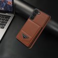 thumbnail image 2 of Allytech for Samsung Galaxy S23 FE Wallet Case, Upgraded Retro PU Leather TPU Stand Shockproof Anti-Scratch Slim Fit Shell for Girls Women Men Wallet Case Cover for Samsung Galaxy S23 FE - Brown, 2 of 6