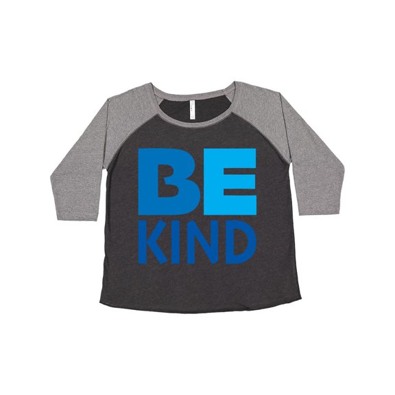 Inktastic Be Kind Logo in Blue Women's Plus Size T-Shirt