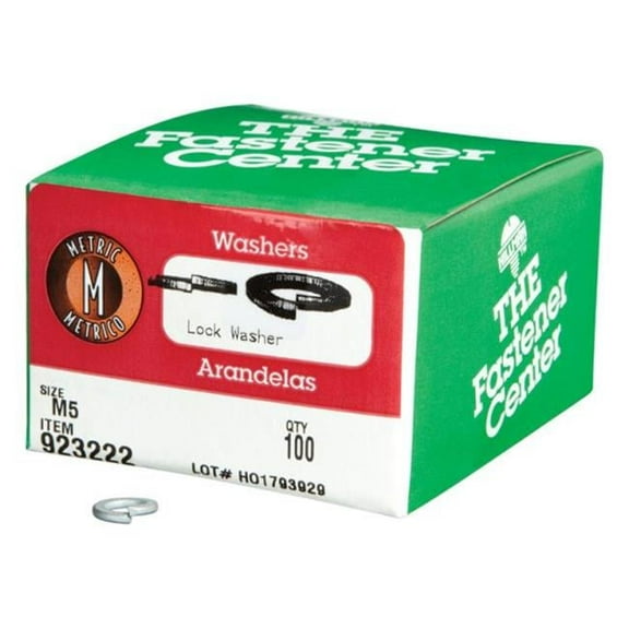 Hillman 923222 5 mm Metric Steel Lock Washer