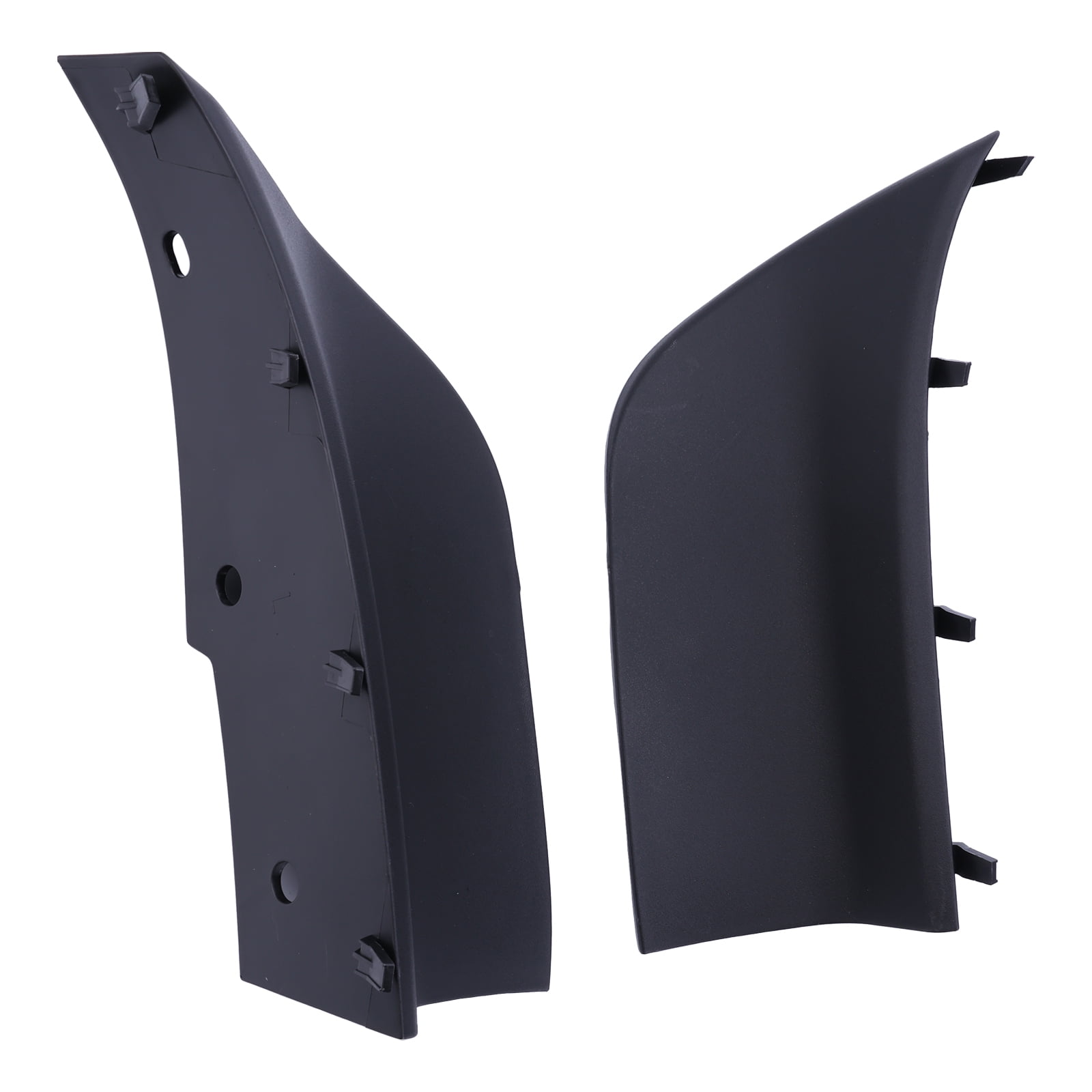 Zcargel Front Bumper Fascia Spat Pair for Jeep Grand Cherokee L 2021-2024 Replace 68421752AA 68421753AB ABS Plastic Aerodynamic