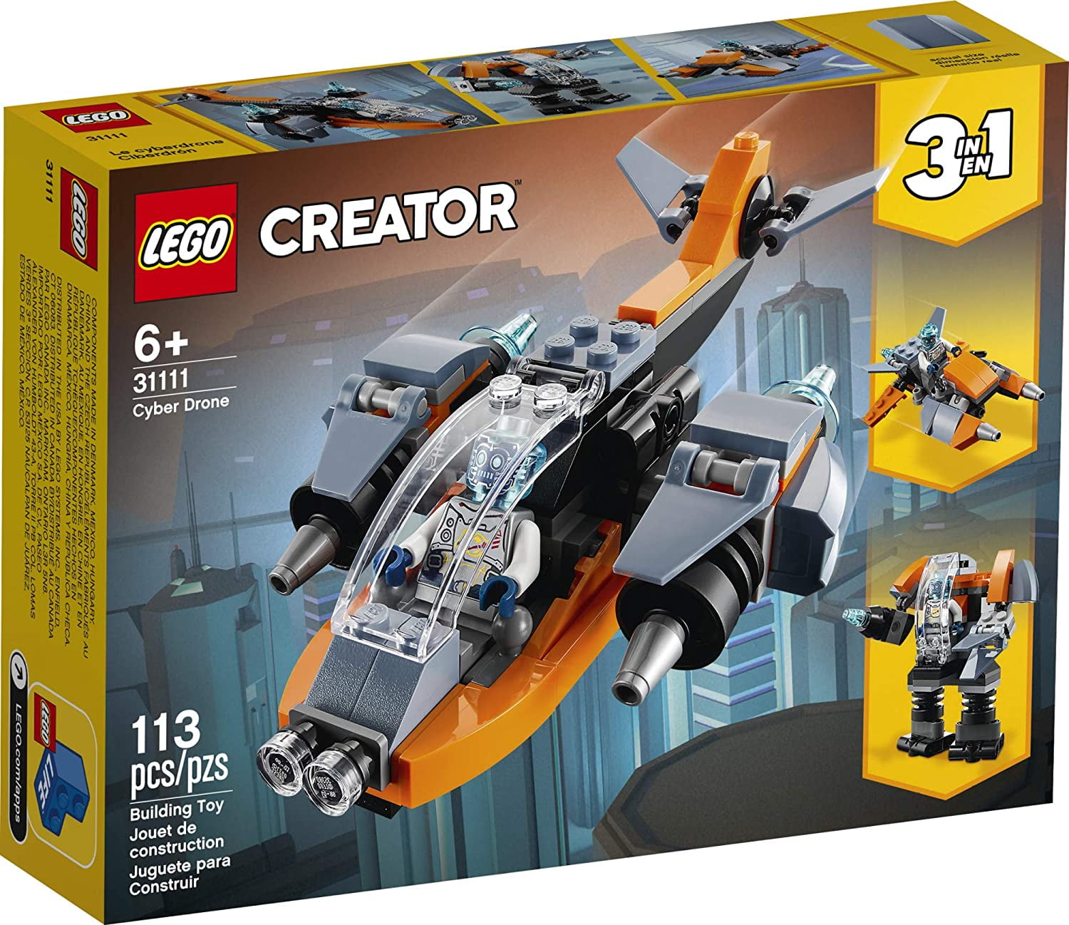 LEGO Creator Cyber Drone 31111