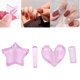 thumbnail image 5 of Molde en relieve para uñas herramienta de manicura con forma de estrella y corazón marco de Metal para decoración de uñas ANGGREK Otros, 5 of 8