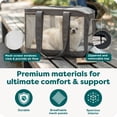 thumbnail image 5 of FurHaven Pet Products Medium Durable Mesh Soft-Sided Pet Tote Carrier, Gray, 16 lb limit, 5 of 9