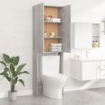 thumbnail image 4 of Mueble para lavadora Sonoma gris 64x25,5x190 cm, 4 of 5