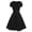 D176 Black, variant on Likimi Hallowmas Dress For Women Stage Show Solid Color Dress Up Halloween Costumes For Performance Comfort Cosplay Dresses Size L