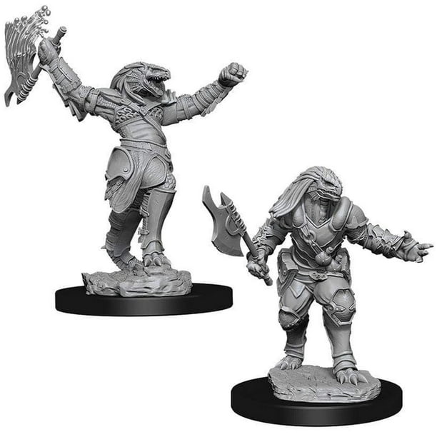 Figura en miniatura NECA D&D Nolzurs Dragonborn Female Fighter