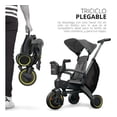 thumbnail image 5 of Triciclo Tipo Carreola con Toldo Plegable Evolutivo Portatil Reclinable 4 En 1 Gris Baby Gaon Triciclo, 5 of 5
