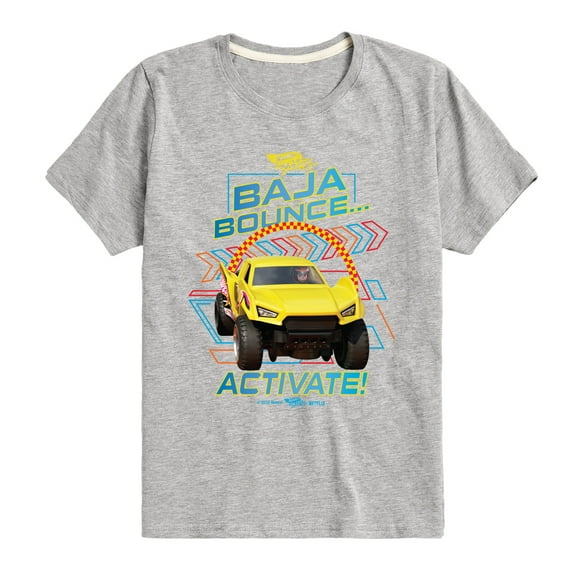 Hot Wheels - Baja Bounce - Kids Toddler And Youth Short Sleeve Tee