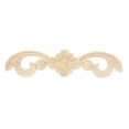thumbnail image 4 of Furniture Decoration,4Pcs Beautiful Flower Carved Carving Decal Furniture Applique Smooth Operation, 4 of 10