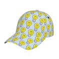 thumbnail image 2 of Baseball Cap, Light Bulb Pattern Yellow Trucker Hats Women Dad Hat For Workouts - Baseball Hat Adjustable Size, 2 of 2