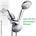 thumbnail image 4 of HOTEL SPA - Shower Filter for High Pressure Shower Head - Multi-Blend Shower Head Filter for Hard Water - Fits Filter Shower Head Model 1126 and Hotel Spa Shower 1130, 6-Setting Handheld Showerhead, 4 of 4