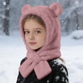 thumbnail image 2 of LRen Kids Winter Hats Children's Balaclava Ski Mask Windproof Warm Adjustable with Lining Hat for Boys Girls, 2 of 6
