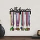 thumbnail image 5 of Colgador de pared para medallas de gimnasia, placas, deportes atléticos, corredores de carreras 30x1065cm, 5 of 7