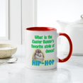 thumbnail image 4 of CafePress - Easter Bunny Dance Hip Hop Mugs - 11 oz Ceramic Mug - Novelty Coffee Tea Cup, 4 of 4
