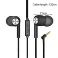 thumbnail image 5 of Soumake S32 Universal 3.5Mm L-Shaped Plug Wired Earphone For Phone, 5 of 8