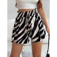 thumbnail image 4 of Women's Wide Leg Elastic High Waist Lightweights Shorts for Casual Summer XS, 4 of 8