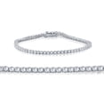 thumbnail image 1 of 2 ct Lab Grown Diamond Tennis Bracelet 18k, 1 of 1