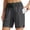 24# Dark Gray, variant on Women's Athletic Shorts 7 Inch Inseam, Quick Dry Stretchy Workout Shorts with Zipper Pockets, for Running Gym(Blue,S)