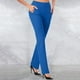 thumbnail image 2 of Leggings de yoga de cintura alta para mujer - Pantalones deportivos para entrenar, color liso, cintura elástica - Ropa deportiva para todas las estaciones, 2 of 5
