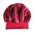 thumbnail image 3 of Tignapoo Stylish Women's Sleep Cap with Wide Elastic Band | Comfortable Hair Protection for Chemotherapy & Overnight Treatments | Available in Multiple Colors, Including Wine Red, 3 of 6