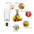 thumbnail image 4 of Portable Blender USB Rechargeable, Small Blender Single Serve, Personal Size Blender Travel Blender Juicer Cupstyle6525, 4 of 5