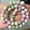 1# Green Pink, variant on U8MO Round Colorful Jade 6mm 8mm 10mm 12mm Natural Stone Loose Beads Lot DIY Jewelry-8mm (30pcs)-Yellow Gray