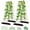 Higher Black, variant on Red A-Frame Metal Garden Trellis, 2 Pack, PVC-Coated Steel, Perfect for Cucumbers, Squash, Peas, Flowering Vines