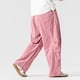 thumbnail image 5 of Kalauyu Men's Cargo Pants Joggers Casual Baggy Stretch Sweatpants Hiking Drawstring Pants with Pockets, 5 of 7