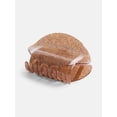 thumbnail image 4 of No Boundaries Women’s Football Hair Claw Clip, Brown, One Size, 4 of 4