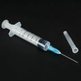 thumbnail image 3 of 5/10 Uds. Jeringa de plástico de 5ml con aguja de punta puntiaguda y pegamento de tapa de almacenamiento, 3 of 5