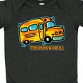 thumbnail image 4 of Inktastic How I Roll School Bus Boys or Girls Baby Bodysuit, 4 of 5