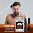 thumbnail image 2 of Beard Filler Pen, Black Beard Forked Four Natural Waterproof Filling Brush Set, 2 of 5