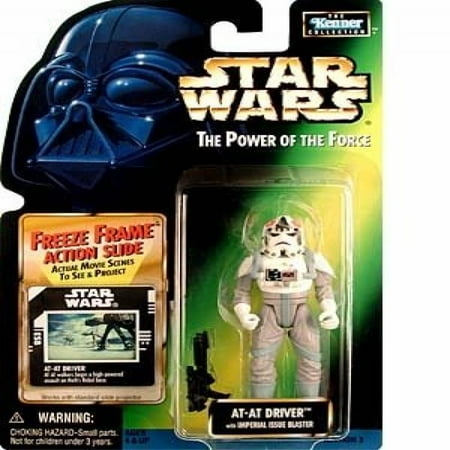 Star Wars: Power Of The Force Freeze Frame & At-At Driver Action Figure - Walmart.com