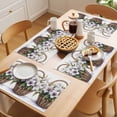 thumbnail image 5 of White Purple Lily Placemats Set of 2, Spring Retro Flower Floral Leaf Brown Basket Watercolor Non-Slip Place Mats Washable Table Mats for Kitchen Dining Table Decorations Indoor/Outdoor, 5 of 9