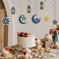 thumbnail image 3 of JZROCKER Eid Festival Hanging Swirls Eid Ceiling Decoration for Eid Party Centerpieces Wedding Birthday Theme Party Decoration, 3 of 8