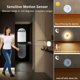 thumbnail image 3 of Motion Sensor LED Night Light, USB Rechargeable, 1W Auto Light with 3 Modes for Kitchen, Bedroom, Hallway, Stairs, Garage, Pack of 3, 3 of 5