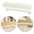 thumbnail image 6 of TISHITA Kitchen Sink Guard Sink Back Non Slip Suction Cup Base, Water Baffle, Splatter Barrier for Home, Bathroom Island white, 6 of 8