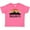 Hot Pink, variant on Inktastic Dallas Texas Skyline Vintage Boys or Girls Baby T-Shirt