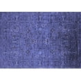 thumbnail image 1 of Ahgly Company Indoor Rectangle Oriental Blue Industrial Area Rugs, 3' x 5', 1 of 4