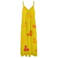 thumbnail image 4 of Fun And Playful Duck Sleeveless Dress for Women Clothing Female Women's Summer Skirt, 4 of 7