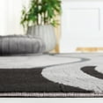 thumbnail image 4 of SAFAVIEH Odyssey Earleen Modern Area Rug, Ivory/Grey Black, 5'3" x 7'6", 4 of 8