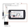 thumbnail image 2 of LCD Display DC Battery Monitor Meter 0-200V Voltmeter Ammeter For RV Solar Car, 2 of 6