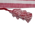 thumbnail image 3 of Vickerman 20" x 8" Red Stripe Cotton Stocking, 3 of 5
