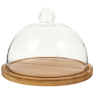 Dome Food Cover with Handle Tableware Cloche Server Steak Tray
