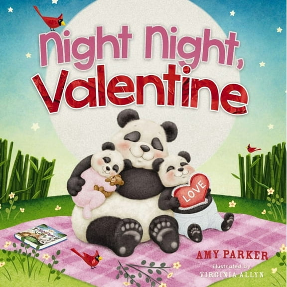 Night Night Night Night, Valentine: A Valentine's Day Bedtime Book for Kids, (Board Book)