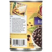 S&W Black Beans 15 oz. Can