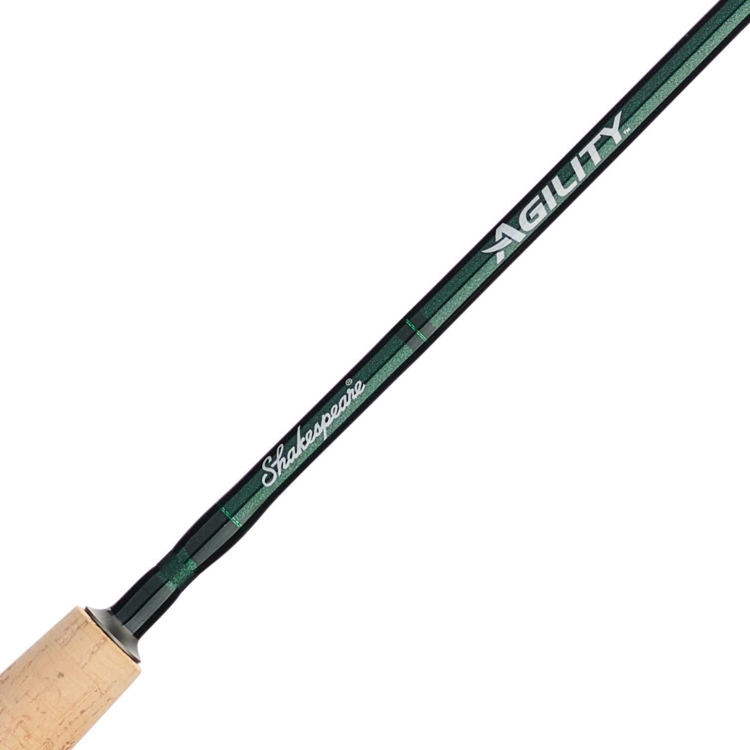 Shakespeare 8'6" Agility Fly Rod, 5 wt Fly Fishing Rod
