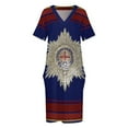 thumbnail image 3 of Vestido holgado con bolsillo para mujer ropa de dama de honor vestido de cóctel King Charles I de Inglaterra, 3 of 6